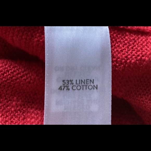 Cherry Red Cardigan Sweater - Size Small - Picture 7 of 7